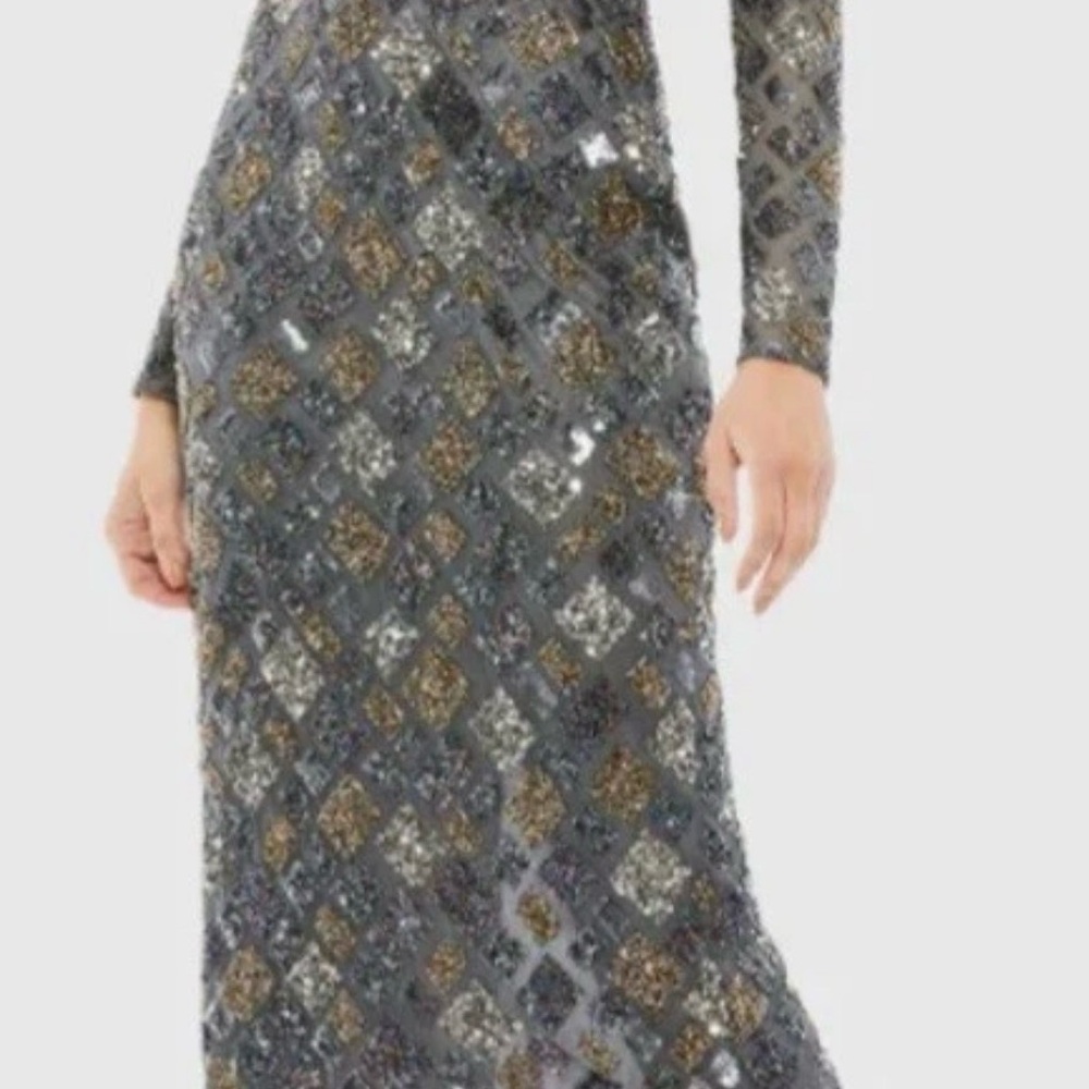 Mac Duggal Beaded Formal Gown